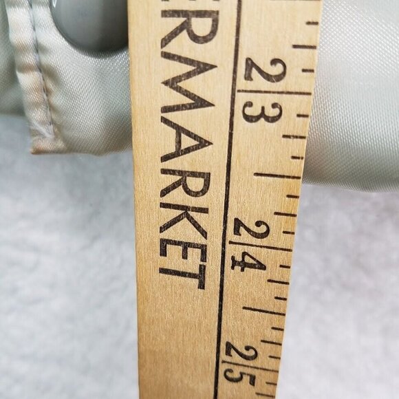 3M Jacket Small Satin Silver Gray Little Rock 4 Million Hours Vintage - Picture 8 of 10